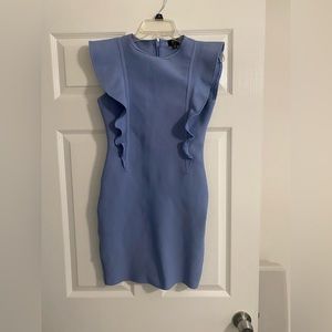 Bodycon blue dress